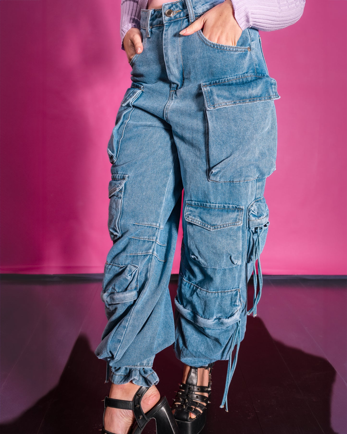 Jeans Pirata Cargo (-30%)