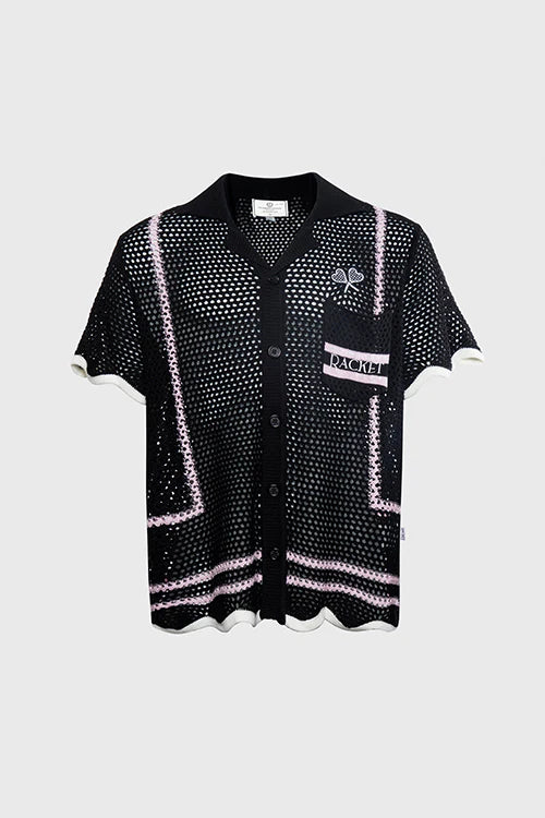 Camicia in Maglia Racket Club
