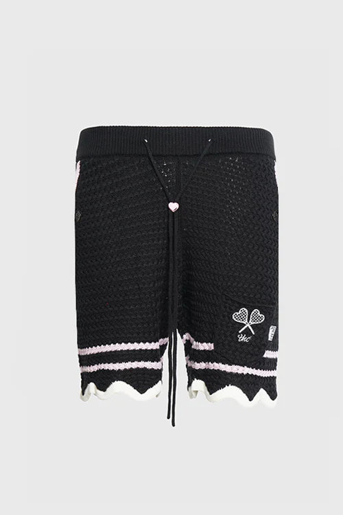 Pantaloncini Corti all'uncinetto Racket Club