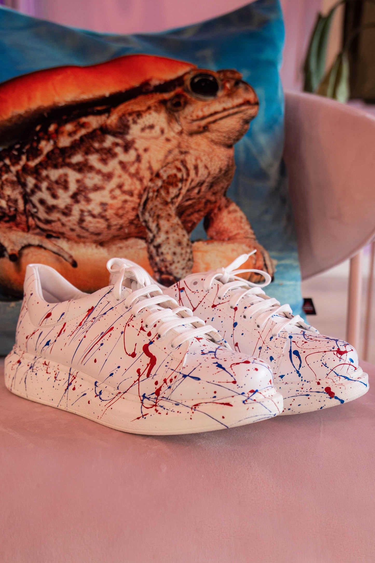 Scarpe California Splash Red Blue by Swagg