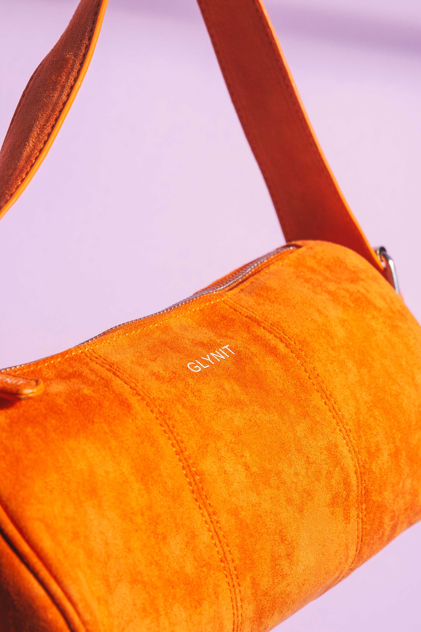 Borsa Posy Scamosciata Arancio (-30%)