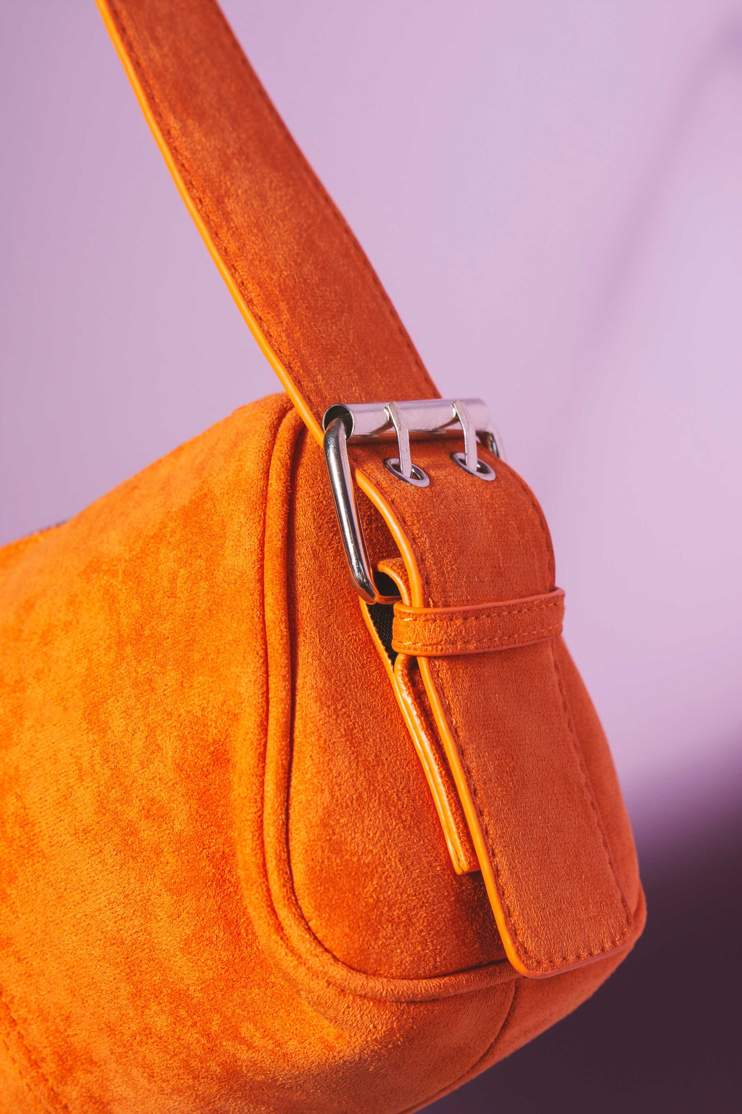 Borsa Posy Scamosciata Arancio (-30%)