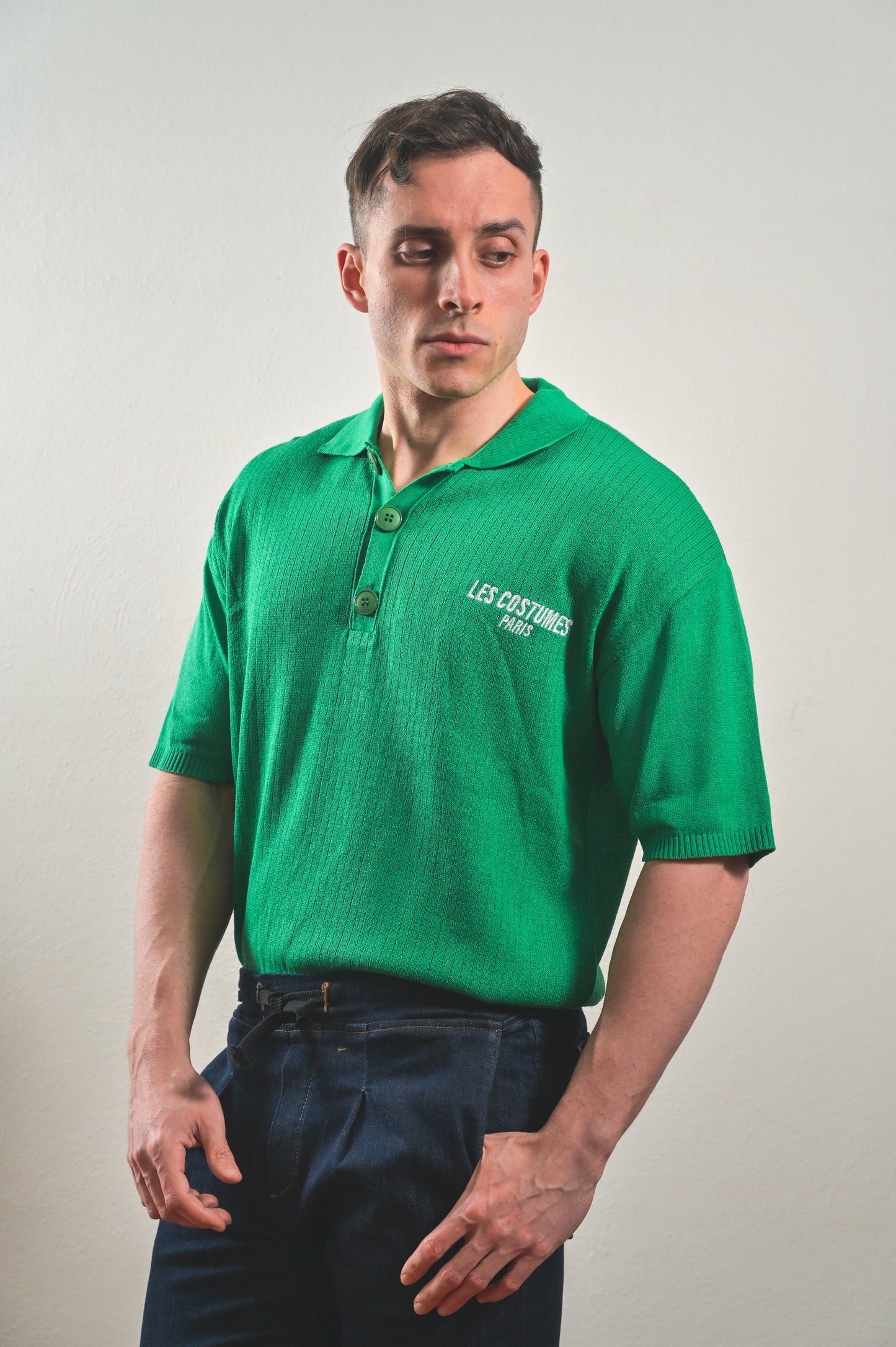 Polo in Maglia con Ricamo (-30%)