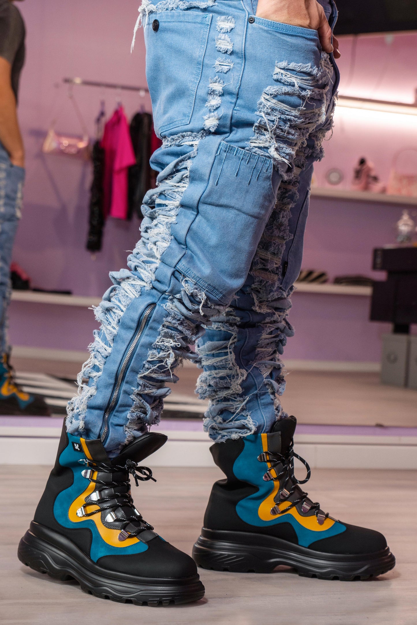 Dawn Damaged Jeans by The Hideout Clothing (-30%)