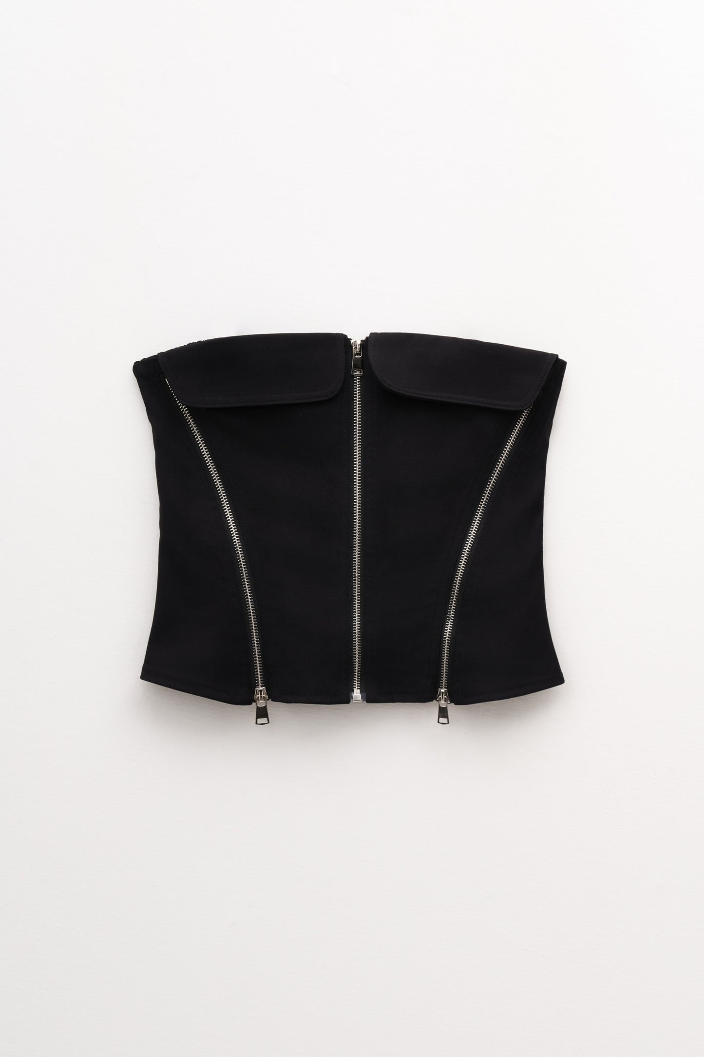 Top Crop a Fascia con Zip (-30%)